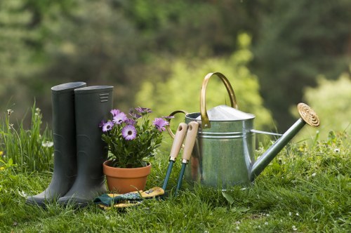 Illustration for a resolved gardening complaint and improved service