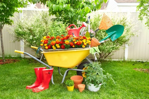 Illustration representing essential cookies for a gardening website